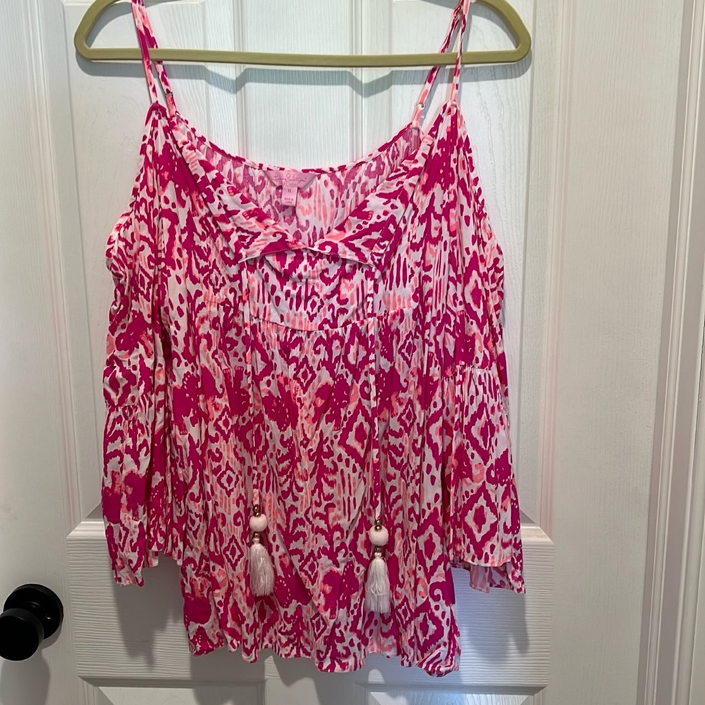 Cold shoulder Lily Pulitzer